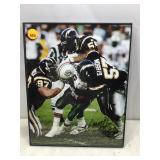 San Diego chargers autographed picture