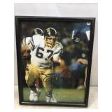 San Diego chargers autographed picture