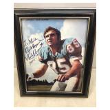 Miami dolphins autographed picture