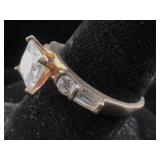 Sterling Silver ring sz 10