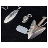 Sterling silver lot 18g