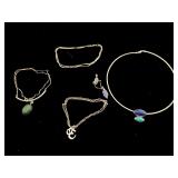 5-Sterling necklaces