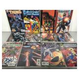 Carded Marvel Comics.