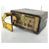 Vintage Taxi cab fare meter.