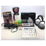 Scentsy warmer and Assorted items.