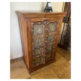 Wood carved cabinet