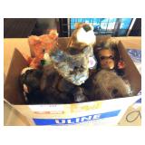 Box of assorted Beanie Babies