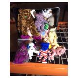 Tub of Assorted Beanie Babies