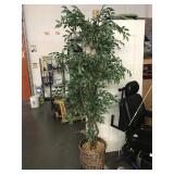 Faux tree - approx. 6.5 ft tall