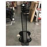 Metal Guitar Shaped CD Rack