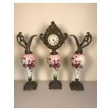 Garniture Vintage 3pc Glass Set