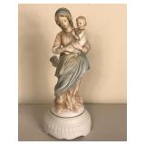 Lefton Vintage Madonna Musical Figurine