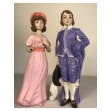Vintage Elizabethan Statues Vintage Elizabethan Statues