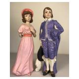 Vintage Elizabethan Statues