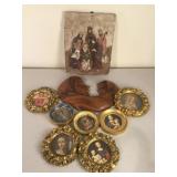 Vintage Religious Pictures And Plaque