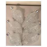 Vintage Italian Grape Bunches Glass Bottles Vintage Italian Grape Bunches Glass Bottles