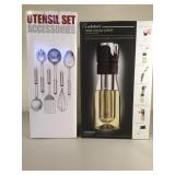 Rabbit Wine Chiller & Utensil Set NIB Rabbit Wine Chiller & Utensil Set NIB