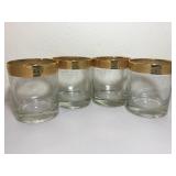 Gold etching crystal glass Gold etching crystal glass