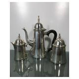 Coffee Craft w/ Cream & Sugar Silver Plated