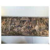 Vintage Flemish Tapestry Made In Belgium Vintage Flemish Tapestry Made In Belgium