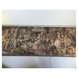 Vintage Flemish Tapestry Made In Belgium