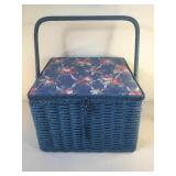 Vintage Sewing Basket Vintage Sewing Basket