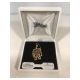 Gold Pendant 14k with message 2g Gold Pendant 14k with message 2g
