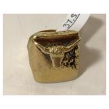 Bull 18k Gold Ring - 37.5 g