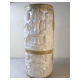 Vintage Grecian Motif Umbrella Stand // Large Vase Vintage Grecian Motif Umbrella Stand // Large Vase