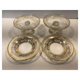 Vintage Engraved Dishes Vintage Engraved Dishes