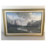 Lithograph Of - Sierra Sunrise Lithograph Of - Sierra Sunrise