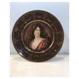 Vienna Austria Portrait Plate Beehive MK