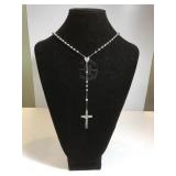 Sterling beaded Rosary Sterling beaded Rosary