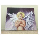 Susan 'oo' original print painting Susan 'oo' original print painting
