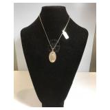14k GOLD chain w/GOLD religious pendant 14k GOLD chain w/GOLD religious pendant