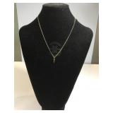 14k GOLD chili pepper necklace,18in. 2.8g 14k GOLD chili pepper necklace,18in. 2.8g