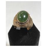 18k GOLD & Jade ring, 7g 18k GOLD & Jade ring, 7g