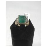 14k GOLD & Emerald ring,7.4g 14k GOLD & Emerald ring,7.4g