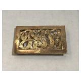 10k GOLD monongramed belt buckle,19.2g 10k GOLD monongramed belt buckle,19.2g