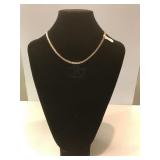 14k GOLD chain necklace, 14in, 19g 14k GOLD chain necklace, 14in, 19g