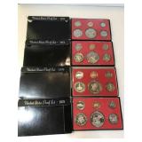 2-1973,1976 & 1978 US Proof Sets