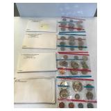 3-1972 & 1973 US Mint Unc. Coin Sets 3-1972 & 1973 US Mint Unc. Coin Sets
