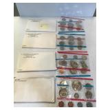 3-1972 & 1973 US Mint Unc. Coin Sets