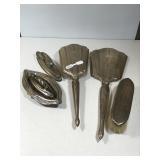 Sterling Vanity Set, monogramed Sterling Vanity Set, monogramed