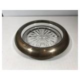 Sterling rimmed Magnum bottle coaster Sterling rimmed Magnum bottle coaster
