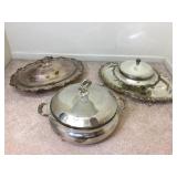 Sliver plated serveware and more Sliver plated serveware and more