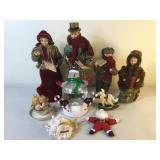 Christmas Figurines, Snow Globe And More