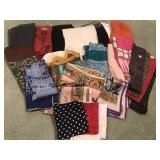 Vintage Silk Scarfs - Oscar de la Renta , Vintage Silk Scarfs - Oscar de la Renta ,