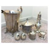 Silver Plated salt shakers and more