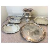 Silver Plated Appetizer Trays and More